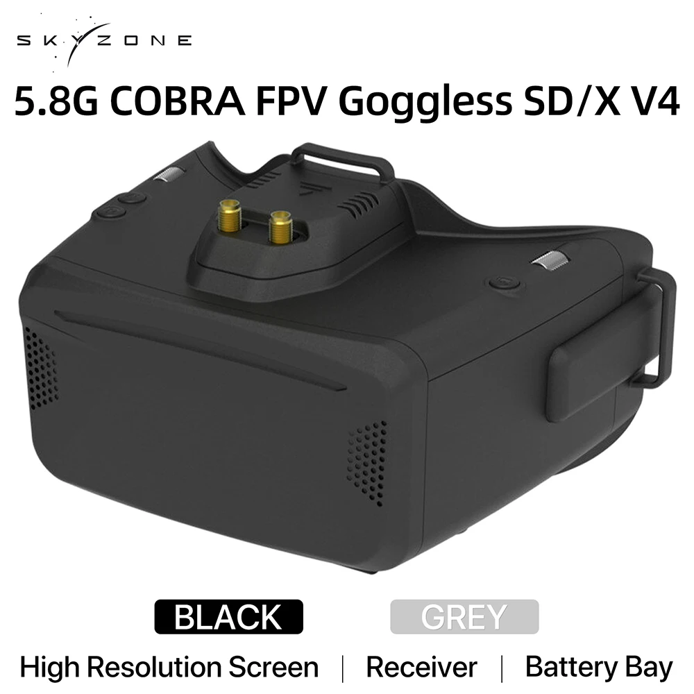 Skyzone Cobra X V2 Fpv Goggles - SKYZONE Cobra SD X V4 FPV